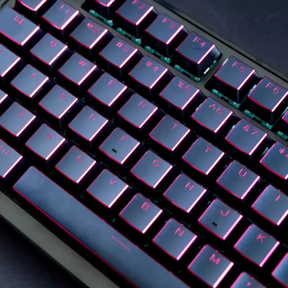 

Hi U M Aluminum Alloy Keycaps Set Metal High Light Gold/silver/black Keycaps 108/87keys XDA Artisan Key Cap Mechanical Keyboard