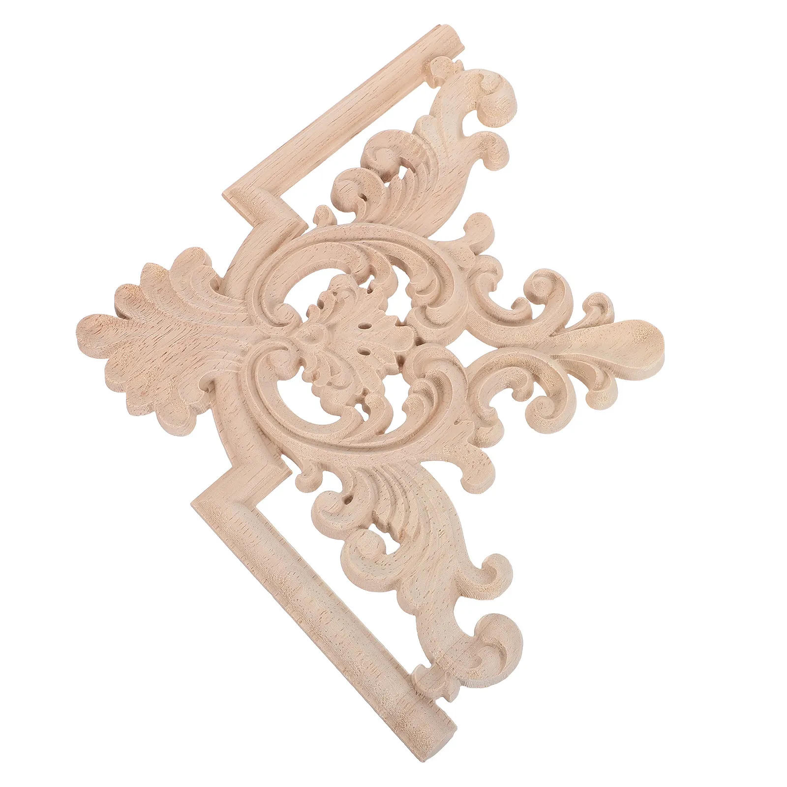 Cabinet Wood Carving Decal Vintage Retro Style Self Adhesive Decorative Furniture Wall Sticker Carved Pattern Elegant Home