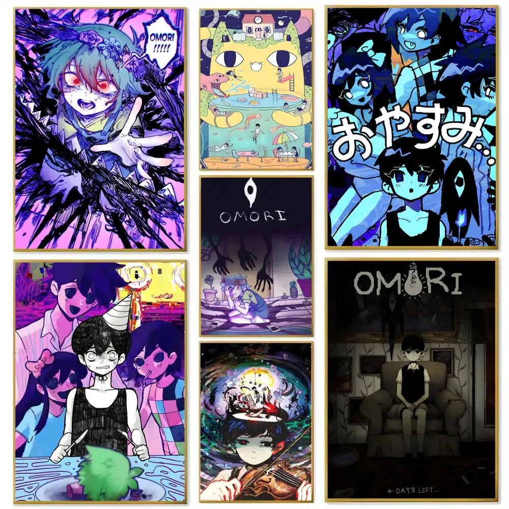 Affiche imprimée sur papier Anime O-Omori, décoration artistique pour la maison, le salon, la chambre à coucher, l'entrée, le Bar, le café