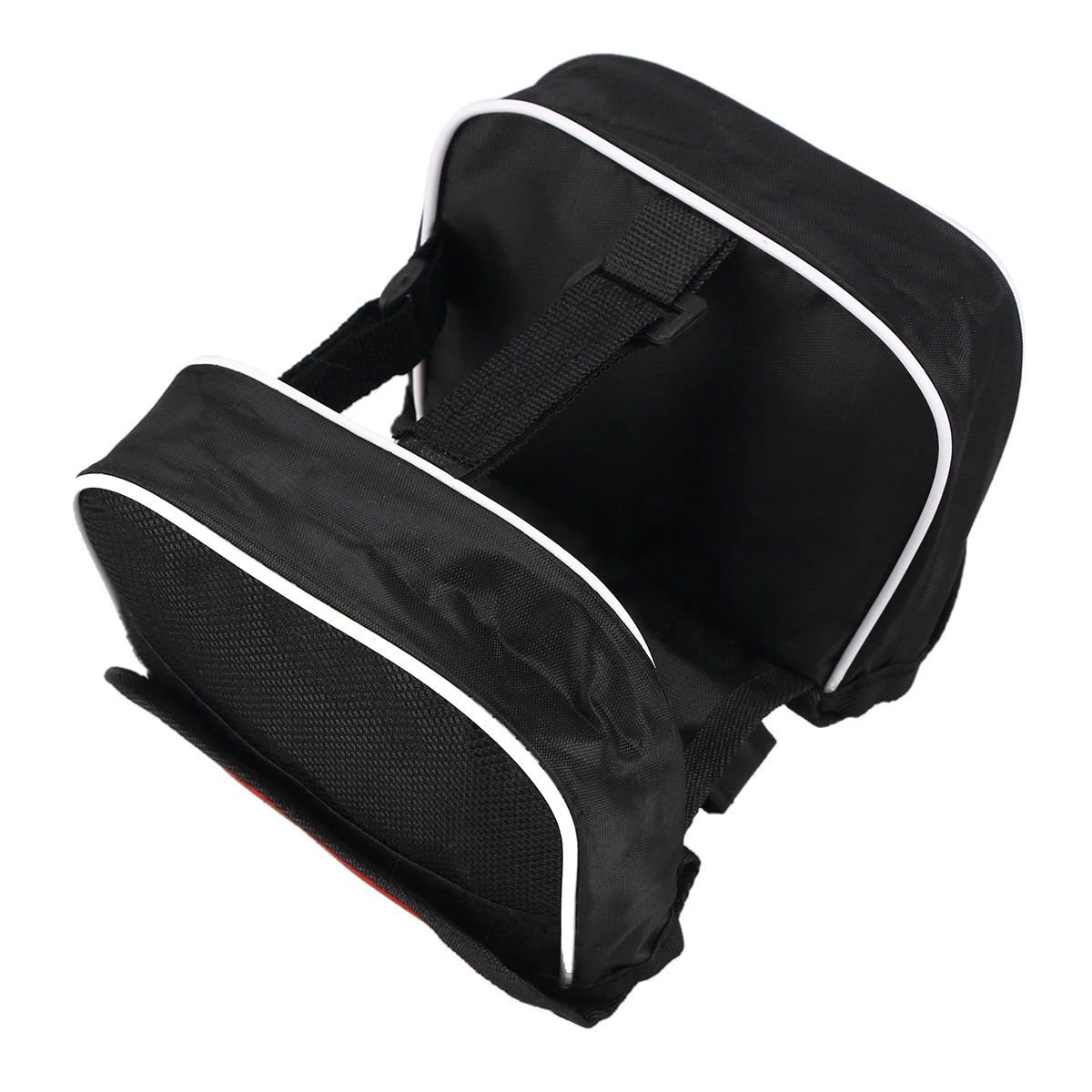 

Bicycle Bag Lightweight Durable Bike Frame Pack Reflective Stripes For Long Ride Storage Handlebar Bag Road