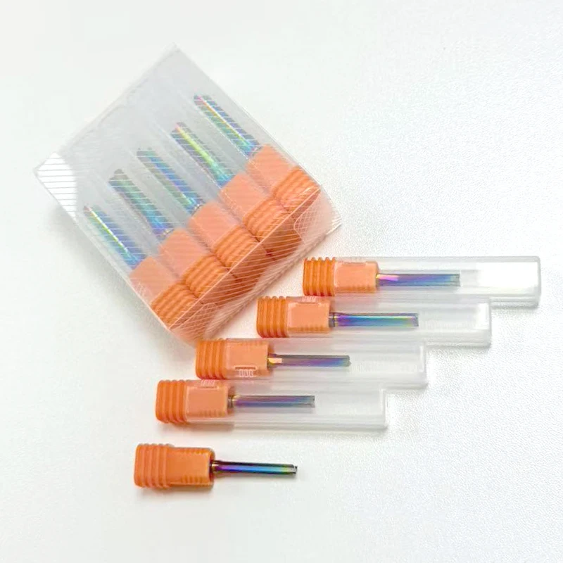 1pcs High-Performance Two Flutes Straight Slot Carbide Endmill - 3.175-8mm, For Wood CNC Engraving