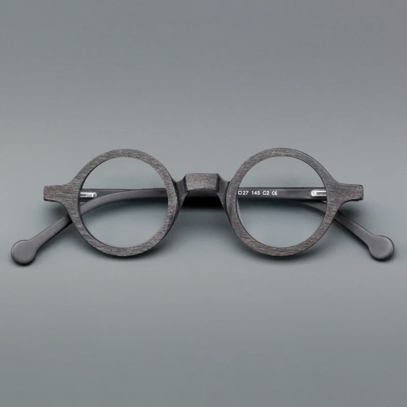 Retro Acetate glasses Myopia Hyperopia Prescription Round Eyeglass Frames Customizable Prescription Small Face Designer frame