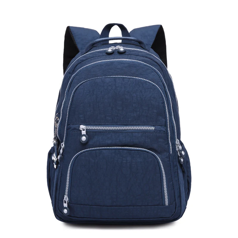 TEGAOTE Fashion A4 Men Women Large Capacity Travel Backpack School Waterproof Lightweight Blue Grey Black Red Kahaki M0989