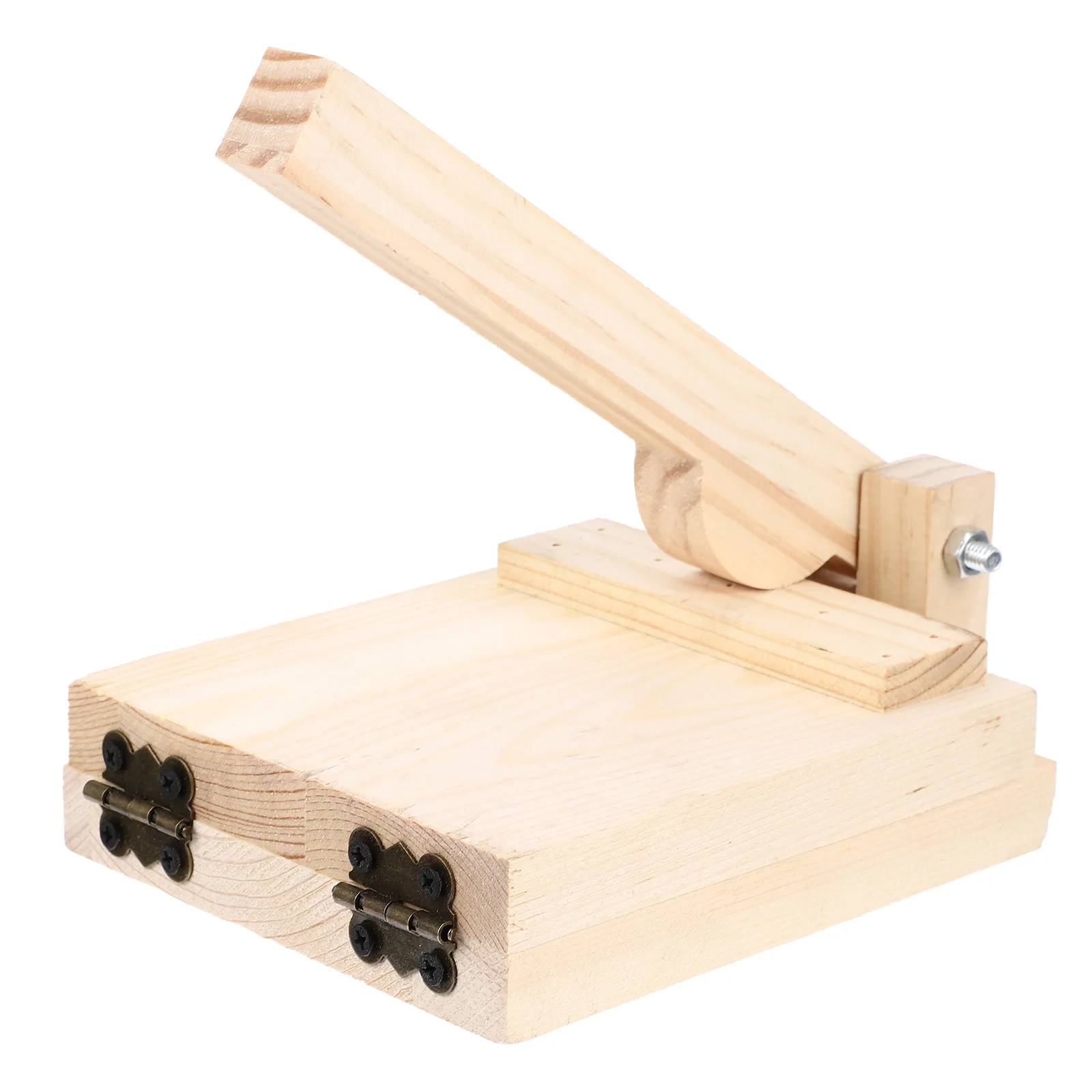 1Pcs Dumpling Wrapper Mold Dough Presser Wooden Ergonomic Handle Kitchen Gadget Convenient Dumpling Making Tool Household Dough