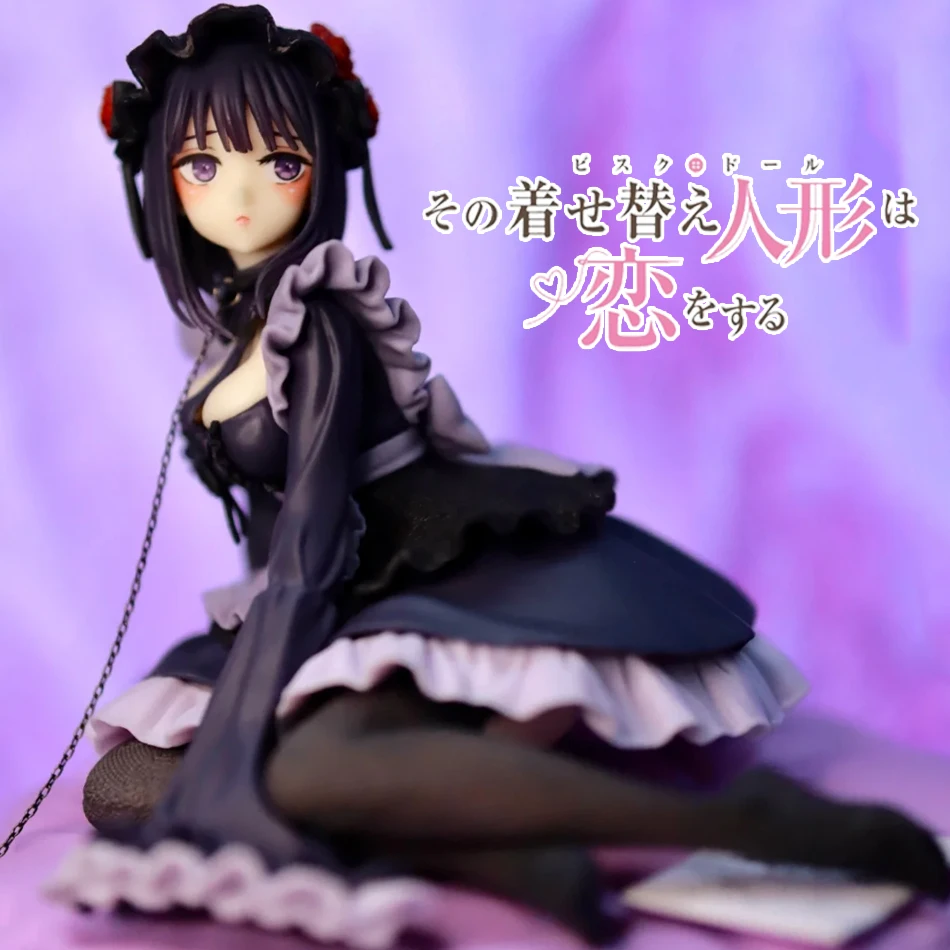 

My Dress-Up Darling Аниме Фигурка Китагава Марин Черная горничная Фигурка Shizuku Kuroe Статуя Коллекция Декор Модель Игрушки Подарки