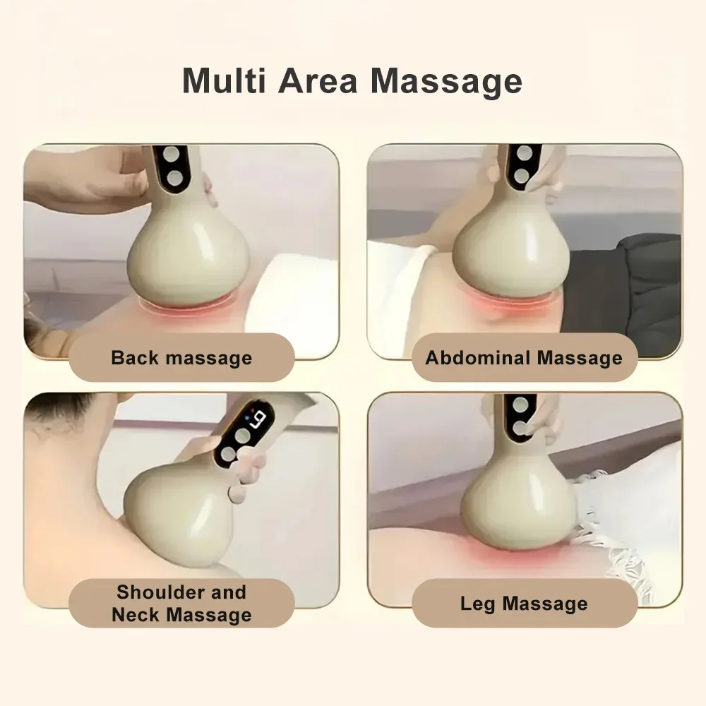 9 Gears Electric Cupping Therapy Massager Vacuum Suction Cups Adjustable Therapy Cupping Guasha Massage Tool Muscle Stimulator - Image 3