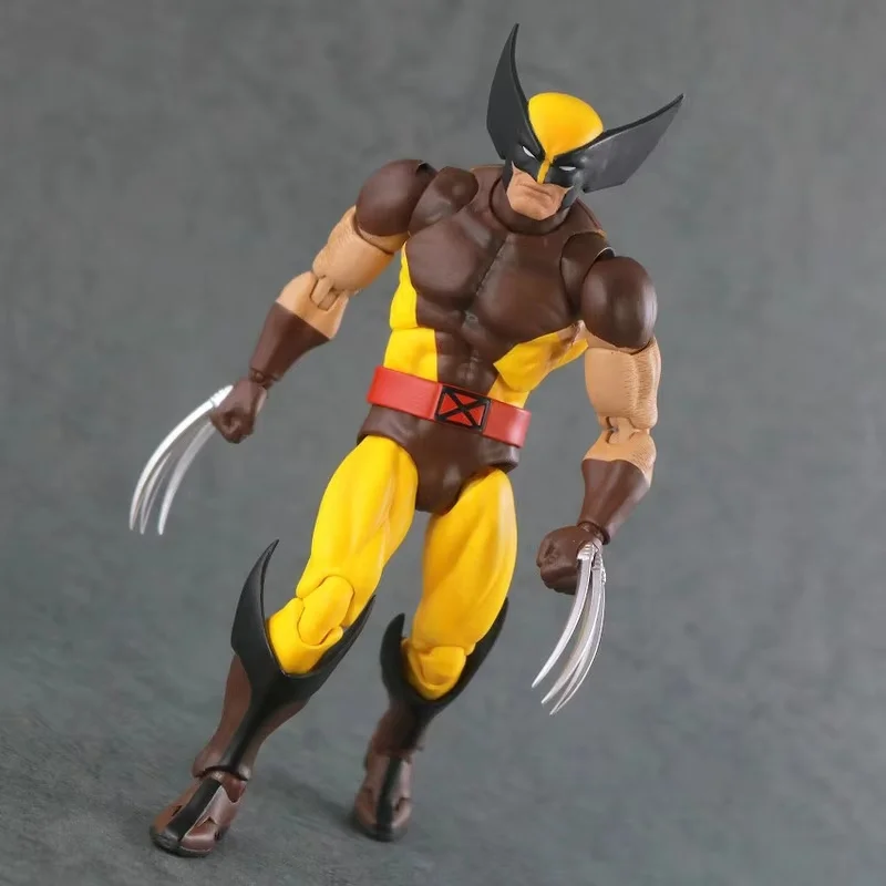 Em estoque wolverine deadpool figura de anime móvel mafex 138 deadpool 3 filme figura de ação estatueta modelo estátua brinquedos presentes de natal