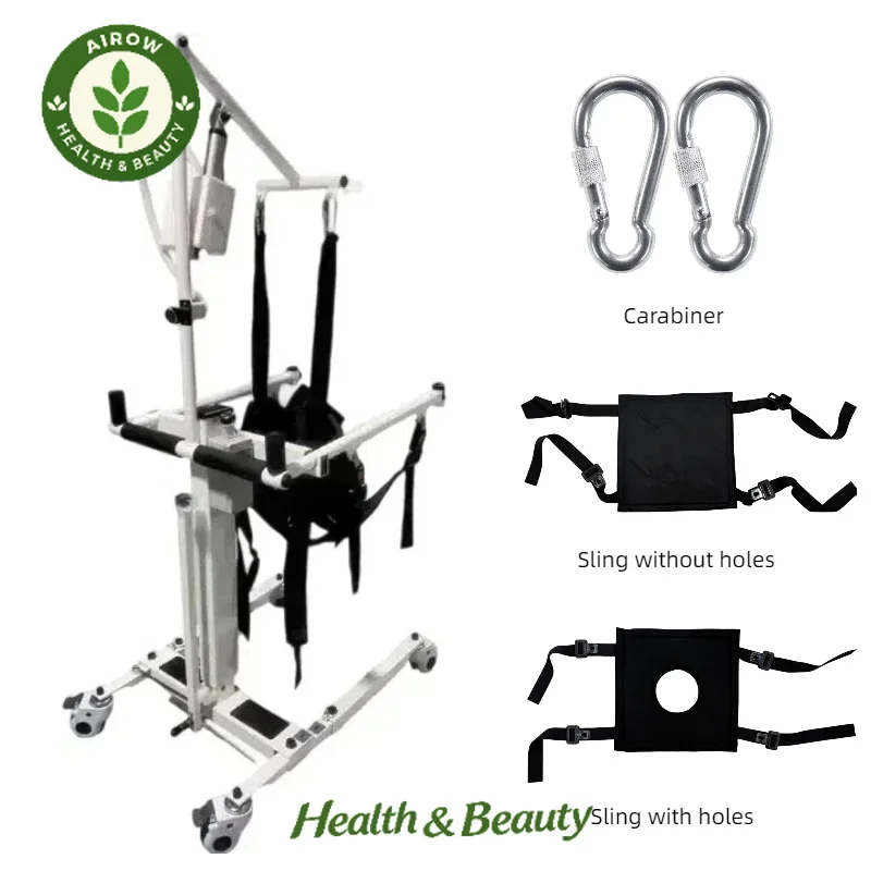 AIROW Adjustable Height Patient Transfer Sling Electric Wheelchair Sit-to-stand Aids