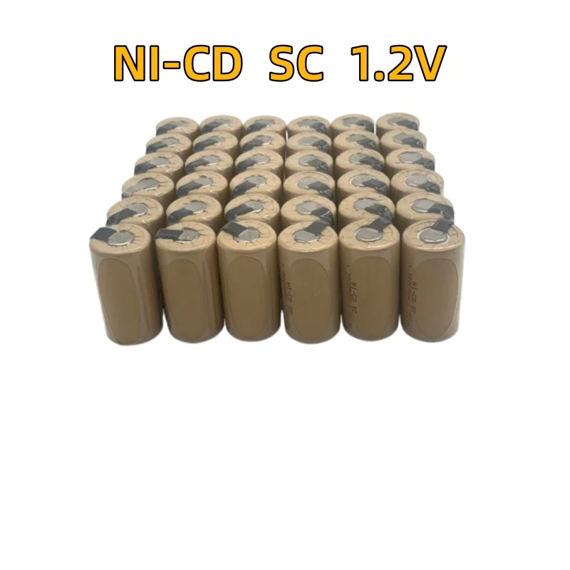 Roza cinnie-2200mAh Ni-Cd Rechargeable Battery for Makita Bosch Hitachi and DeWalt Power Tools, Screwdriver Battery, 1.2V