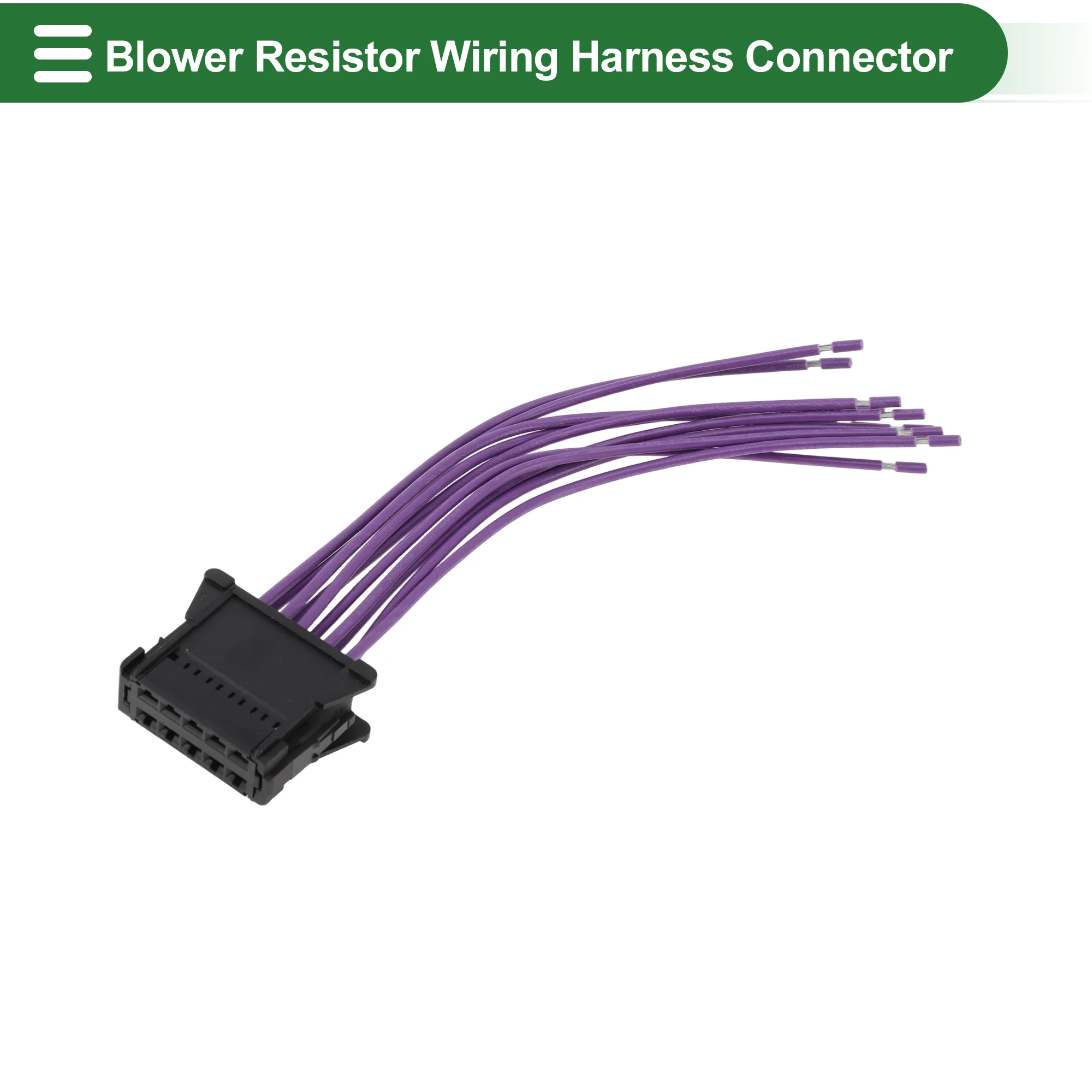 UXCELL No.7701209803 Blower Resistor Wiring Harness Connector for Renault Megane 02-16