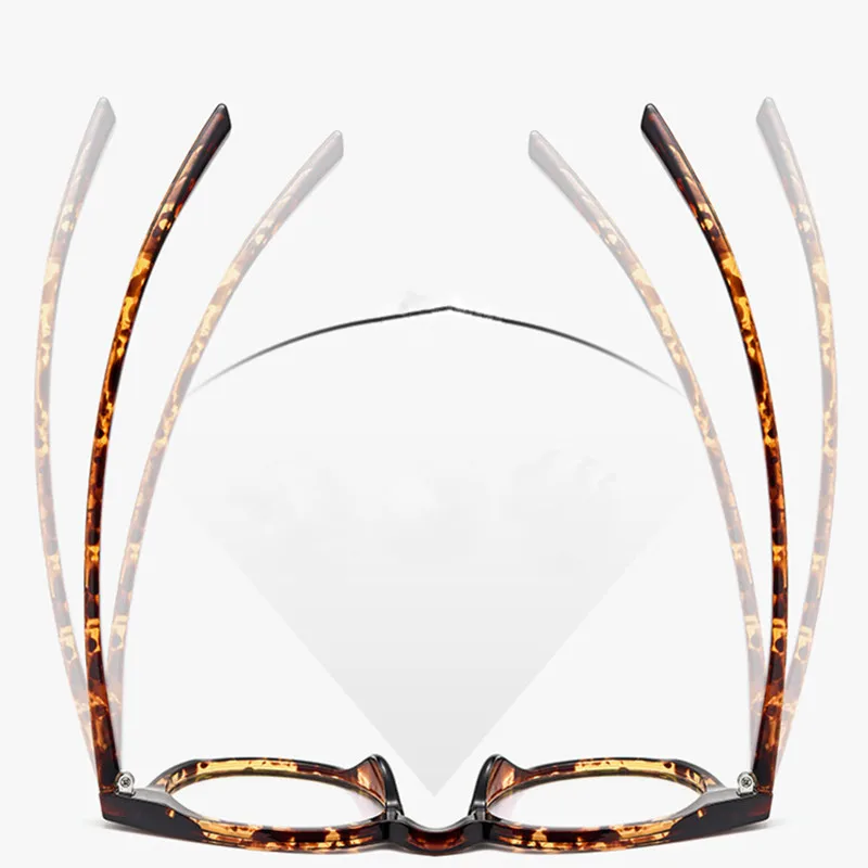 إطار نظارات دائري عتيق من بارزين للرجال والنساء إطار نظارات TR للسيدات