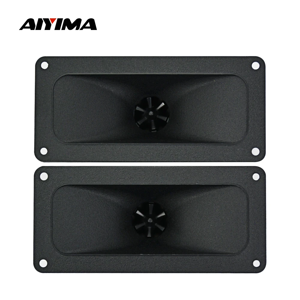 AIYIMA 2Pcs 146*67MM Piezoelectric Tweeter Piezo Ceramics Speaker Horn Piezoelectric Buzzer Stage Rectangle Treble Speaker 150W