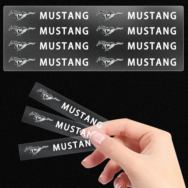 Car Window Stickers Car Door Handle Sticker For Ford Fiesta Mondeo ST Fusion Mustang speed Ecosport Explorer Escape Shelby Edge