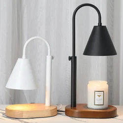 Telescopic Lamp Bedside Table Timing Korean Room Decor Aroma Lamps Nordic Candle Warmer Height Adjustment Intelligent Vintage