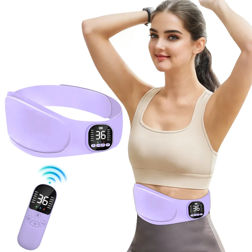 

Электрический массажер для талии, грелка для облегчения боли в спине и периоде - портативное удобное женское теплое поясное массажное устройство