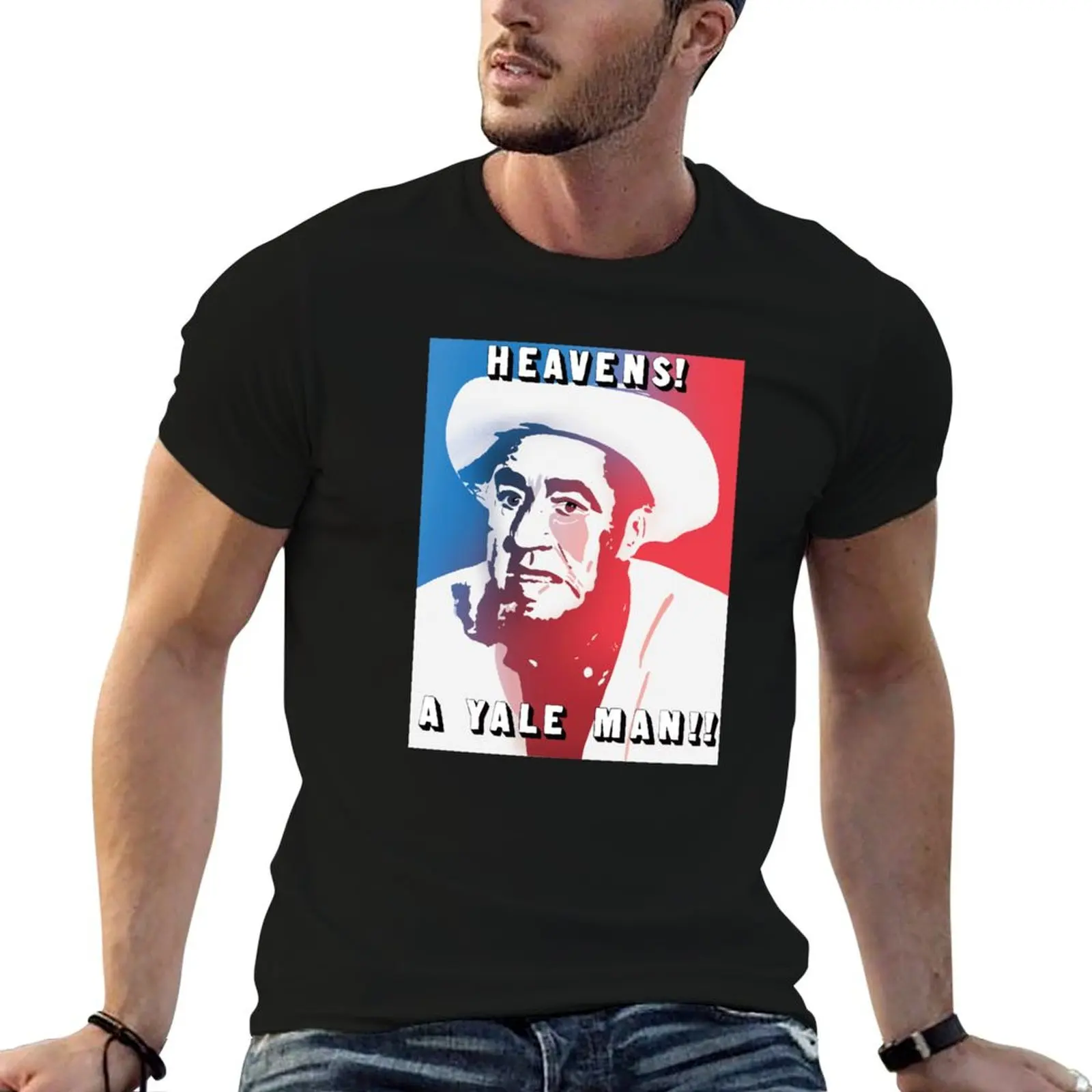 ¡Dios mío, es un tipo de Yale! Camisetas para hombre, camisetas de algodón, camiseta de hombre 100% algodón, camiseta casual para hombre