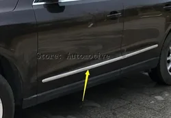 New Chrome Stainless Steel Door Body Molding Trim For Audi Q5 2009 2010 2011 2012 2013 2014 2015 2016