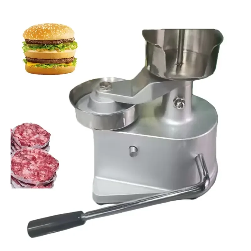 Stainless Steel Burger Press Manual Meat Patty Maker Heavy Duty Hamburger Mold for Kitchen Restaurant Food Preparation Tool