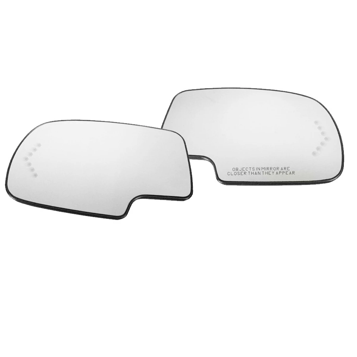 

1 Pair Car Front Heated Side Door Wing Rear View Mirror Lens Glass 88944391 88944392 for GMC Chevy Cadillac 2003 -