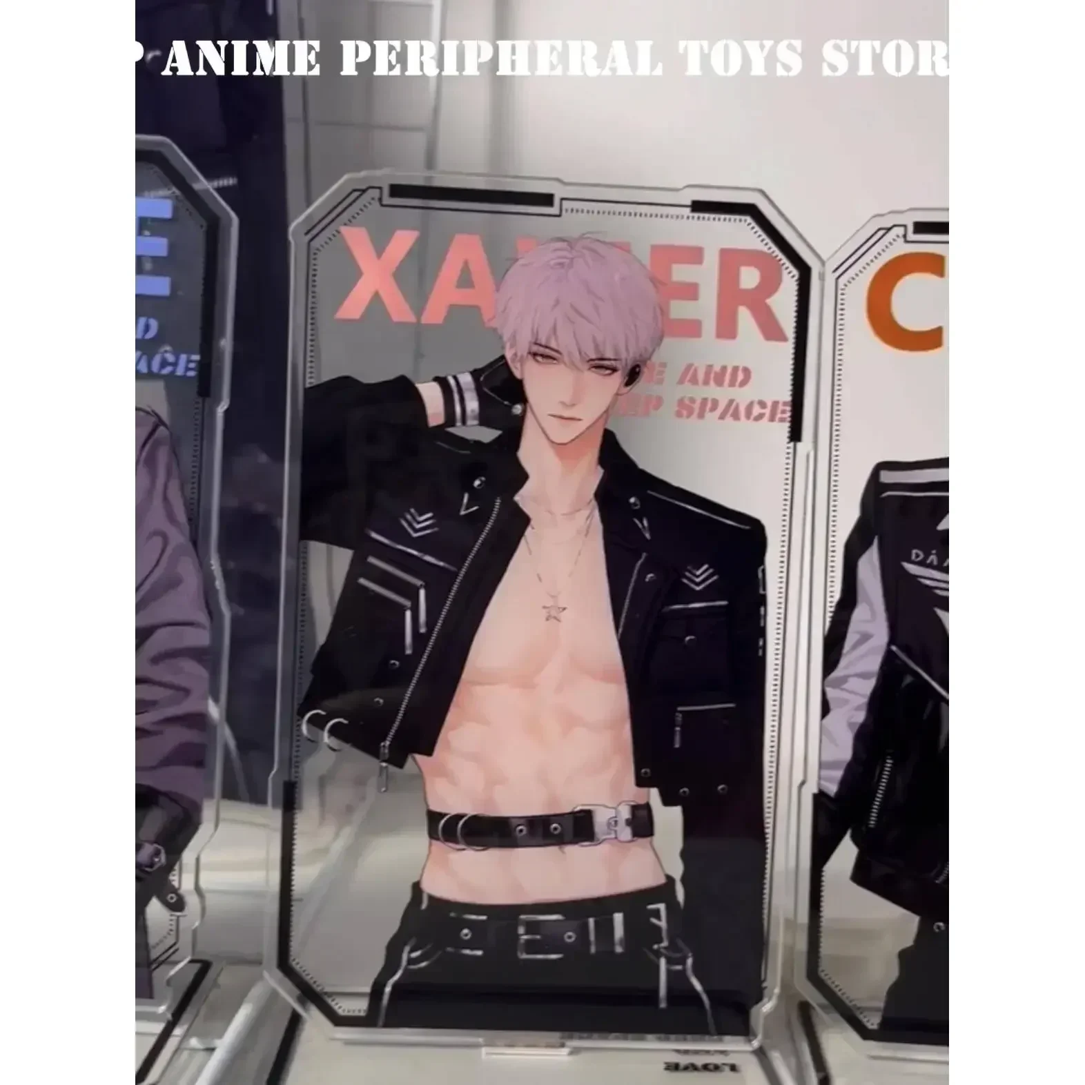 4pcs15cm Game Love and Deepspace Model Acrylic Stand Figure Zayne