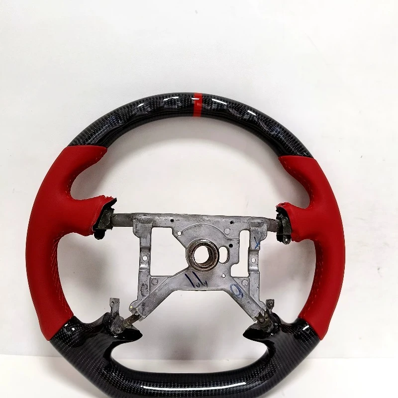 V8carbon for Continental Coupe Car Accessories Auto Parts Modify Racing Sport Style Custom Real Carbon Fiber Steering Wheel