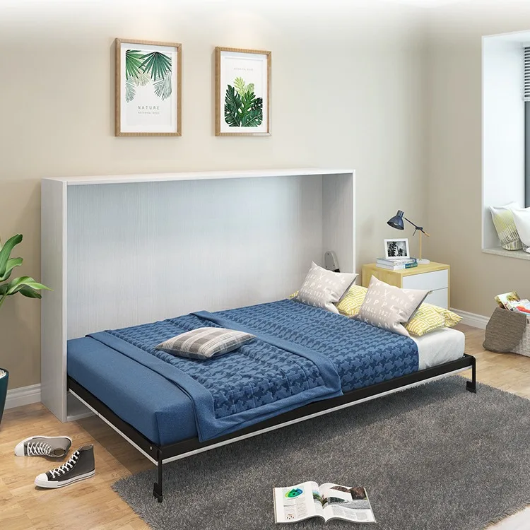

Invisible bed, wall bed, wardrobe, integrated study folding bed, side-turning multifunctional hidden bed hardware accessories