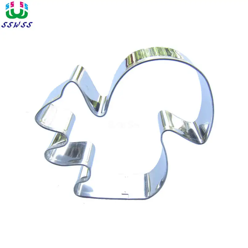 Large Squirrel Shape Cake Decorating Fondant Cutters Tools,Animal Graphics Cake Cookie Biscuit Baking Molds