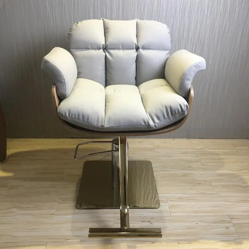 Modern Barber Shop Barber Chair Hair Salon Special Hair Chair Stool Lifter Can Put Down The Hair Cutting Chair