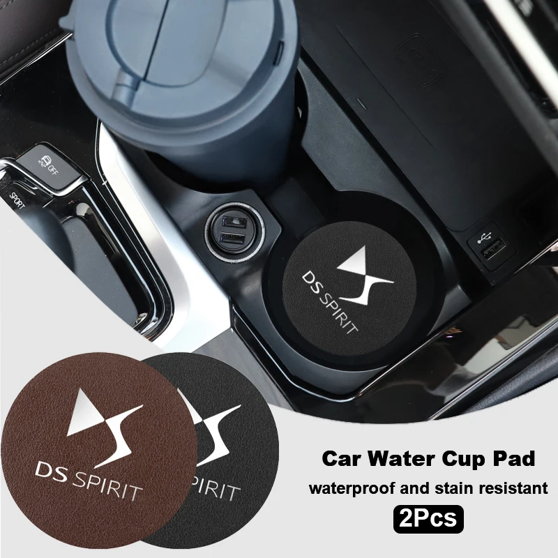 2Pcs Car Coaster Pv…
