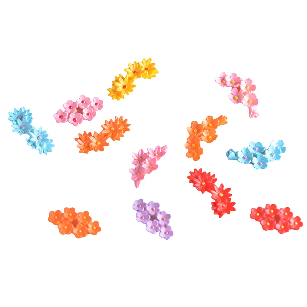 10 قطعة ديكور عصاري محاكاة الزهور للمناظر الطبيعية الصغيرة لتقوم بها بنفسك بونساي تررم الجنية إكليل تقليد فلوريت حديقة حلية #4