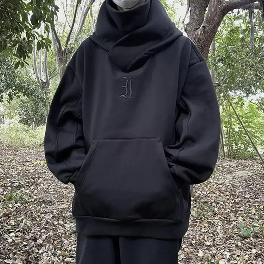 Sudadera de poliéster con estilo para hombre, ropa de calle urbana, estilo Harajuku japonés, Cyber Punk, Invierno