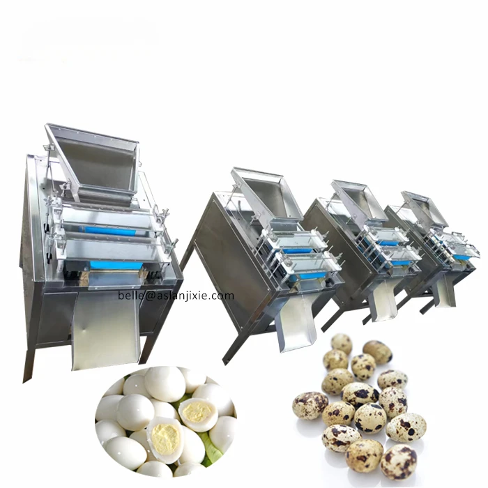 

Small Volume Quail Eggs Shell Breaking Machine Quail Eggs Cooked Cracking Sheller Machine Quail Egg Peeler