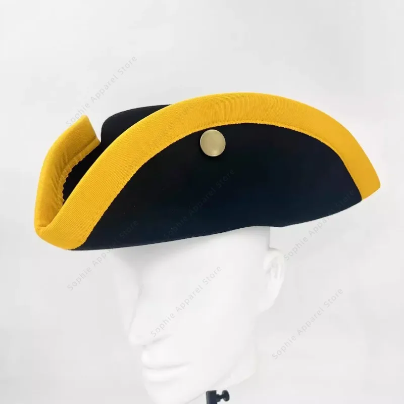 

Tricorne Peter The Great Hat Reproduction of European History From The 17th To 18th Centuries Tricorn