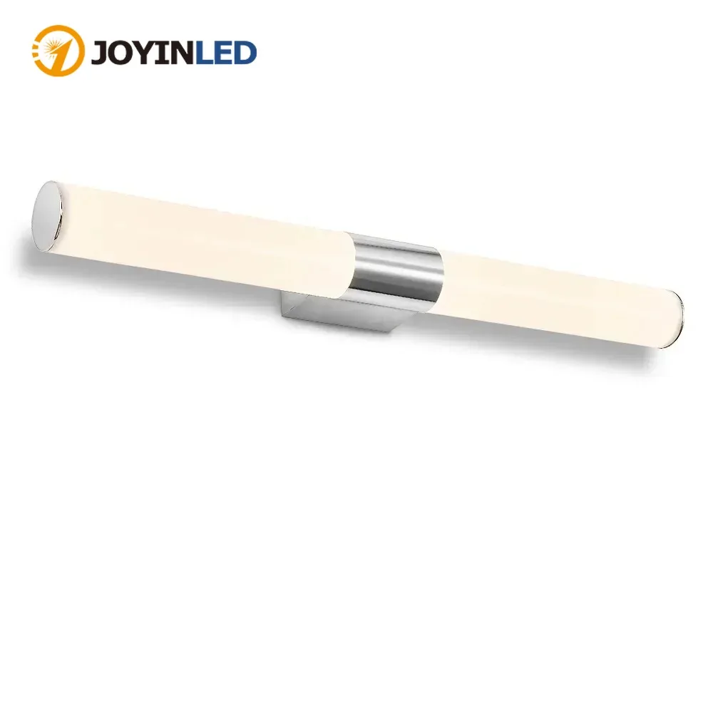 JOYINLED الجدار مصباح الحمام Led مرآة الغرور ضوء مقاوم للماء 12 واط 16 واط 22 واط AC85-265V أنبوبة ليد الحديثة الجدار مصباح إضاءة الحمام #6