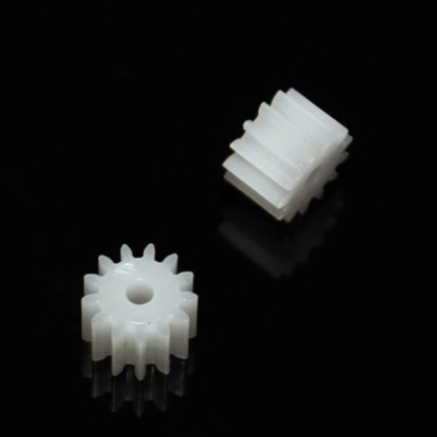 132A 0.5M Gear 2mm Tight 13 Teeth POM Plastic Gear Motor Parts Toy Accessories Z8