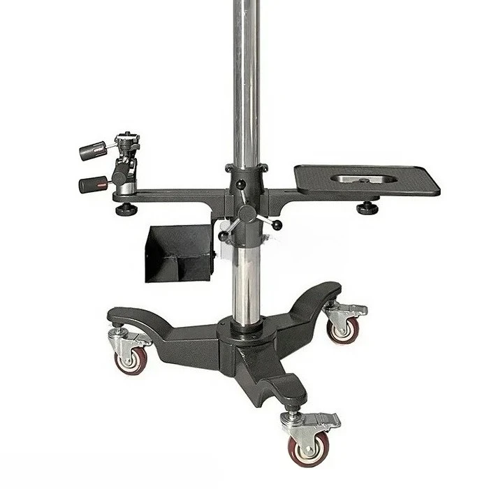 Multifunctional Adjustable Studio Support Tripod Heavy Load 45-175cm Height With Laptop Tray For Shooting Workstation