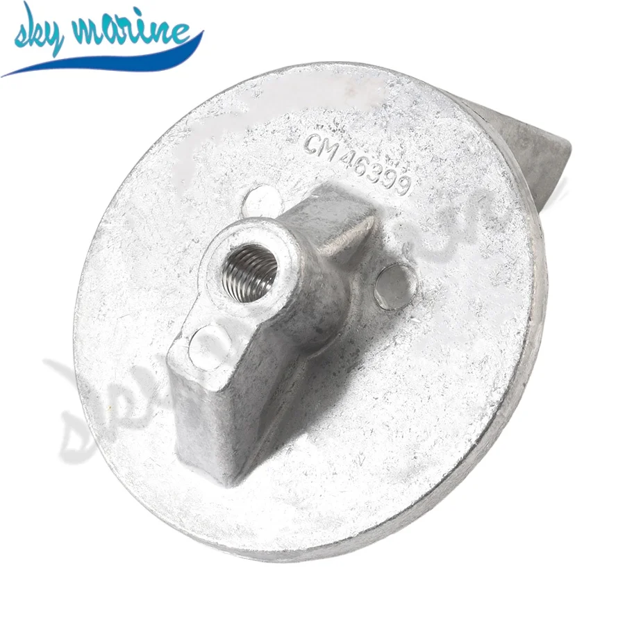 46399 822777Q1 46399A1 463999A2 Trim Tab Anode For Mercury Mariner 40 50 65 70 90 100 115 125 135 140 150 HP Outboard replaces