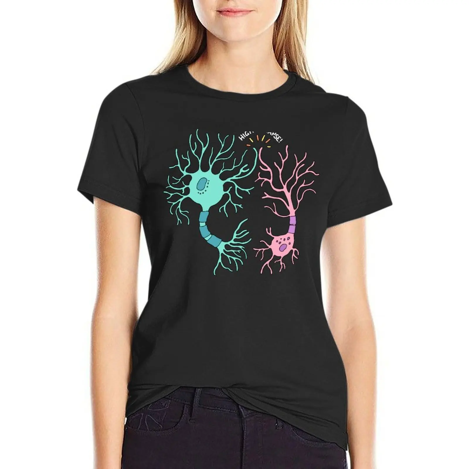 Neuron High Synapse T-Shirt cute clothes vintage t-shirts for Women graphic tees