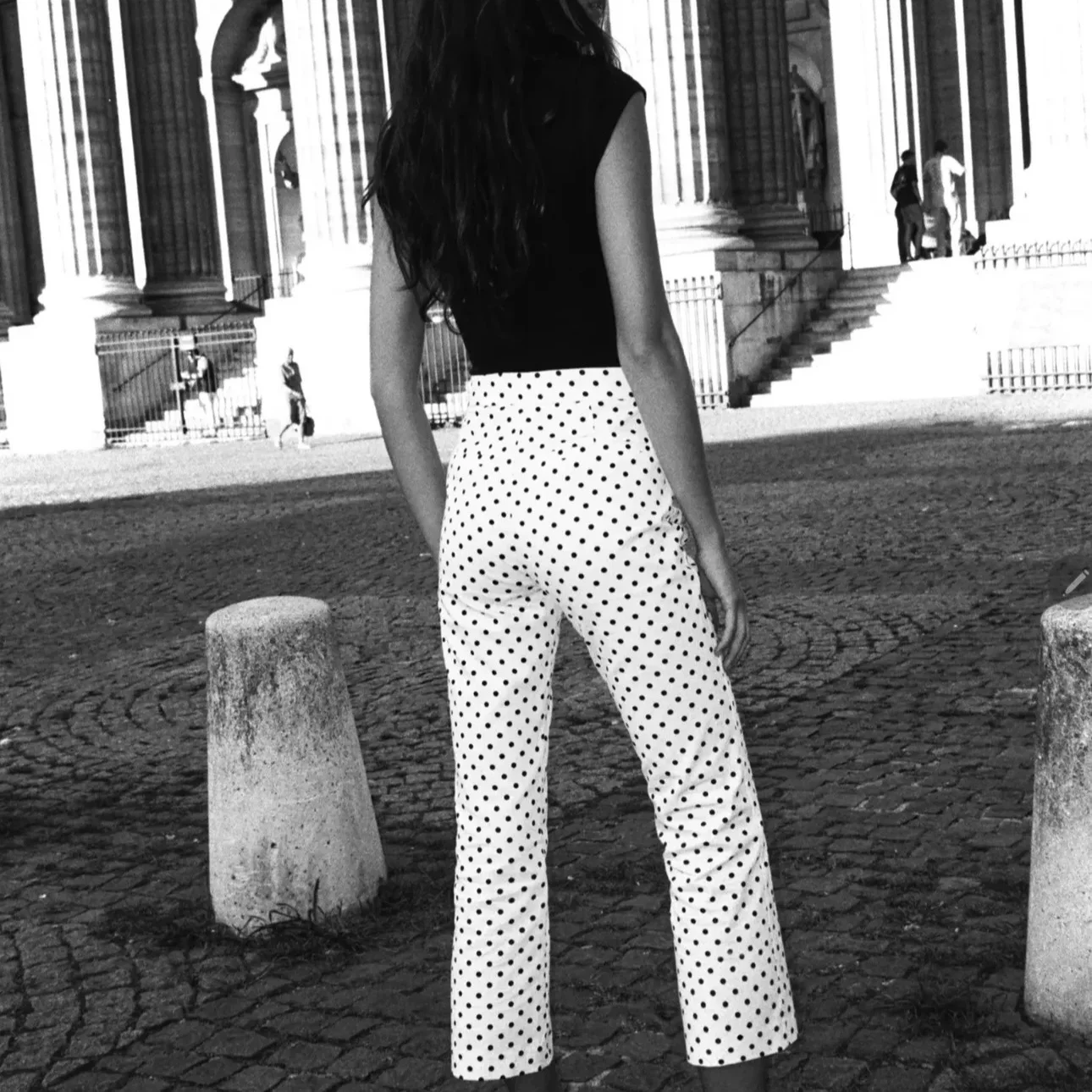 Modne, wygodne spodnie codzienne uniwersalne, luźne, modne, długie spodnie z prostymi nogawkami, z wysokim stanem, na lato 2025