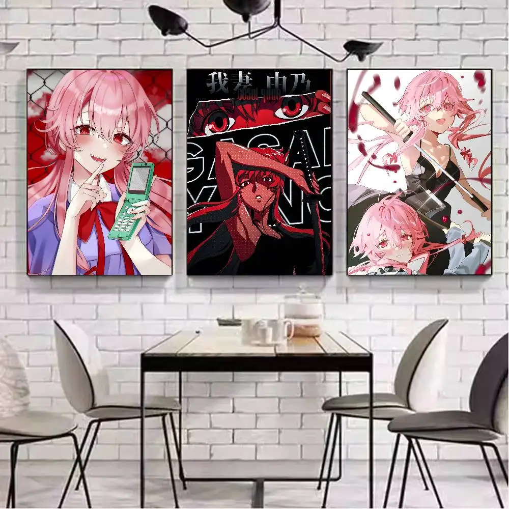 أنيمي الكرتون M-ميراي نيكي المشارك الفن مع المطبوعات غرفة نوم المنزل غرفة المعيشة الديكور هدية #6