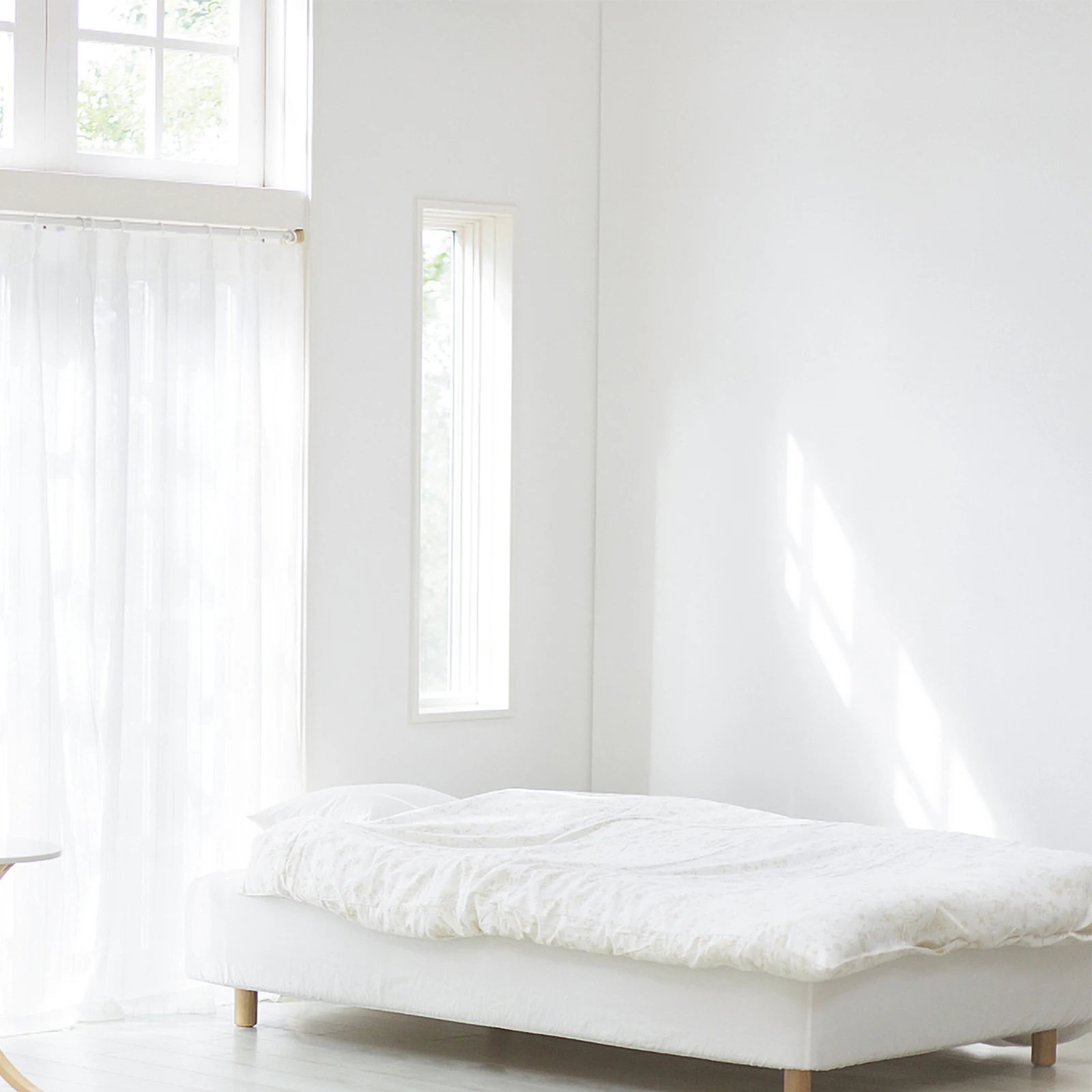 

Cotton Fitted Sheet 150cm 200cm White Mattress Protector Elastic Design Breathable Cotton Bed Cover Home Supplies