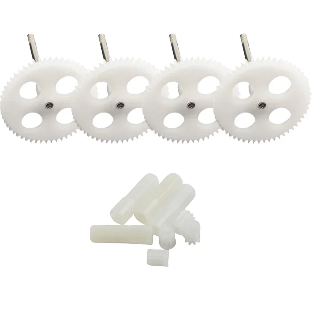 4pcs Motor Gear + Main Gear Sets For Syma X5C X5SC RC Quadcopter Drone Spare Parts 2025 New Kids Toys Replacement Parts