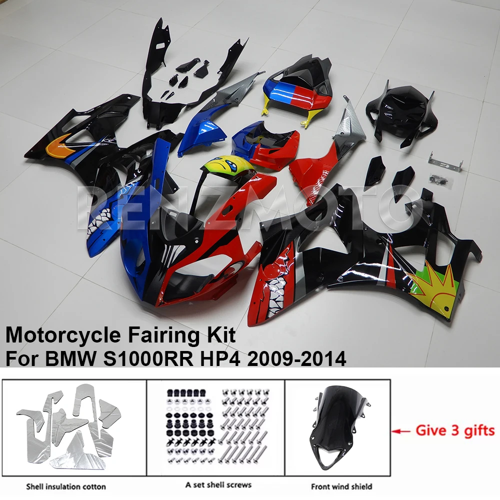 

For BMW S1000RR S1000 RR HP4 2009-14 Fairing Motorcycle Set Body Kit Decoration Plastic Guard Plate Accessories Shell B1007b