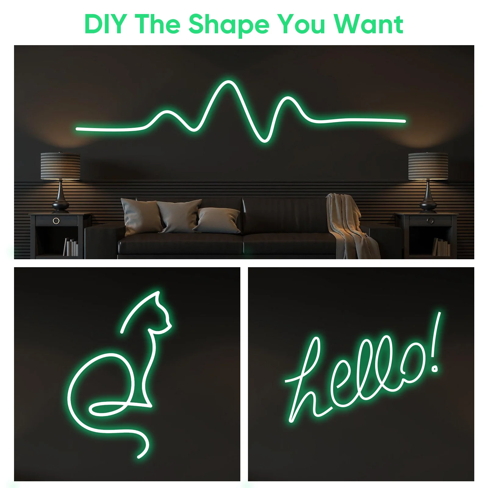 5M Ice Blue Led Light Strip Flexible Bright Waterproof Lighting For Bedroom Bar Party Outdoor Decor Led Strip Lights