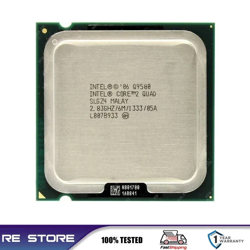 Intel Core2 Quad Q9500 Processor 2.83GHz 6MB Cache FSB 1333 Desktop LGA 775 CPU