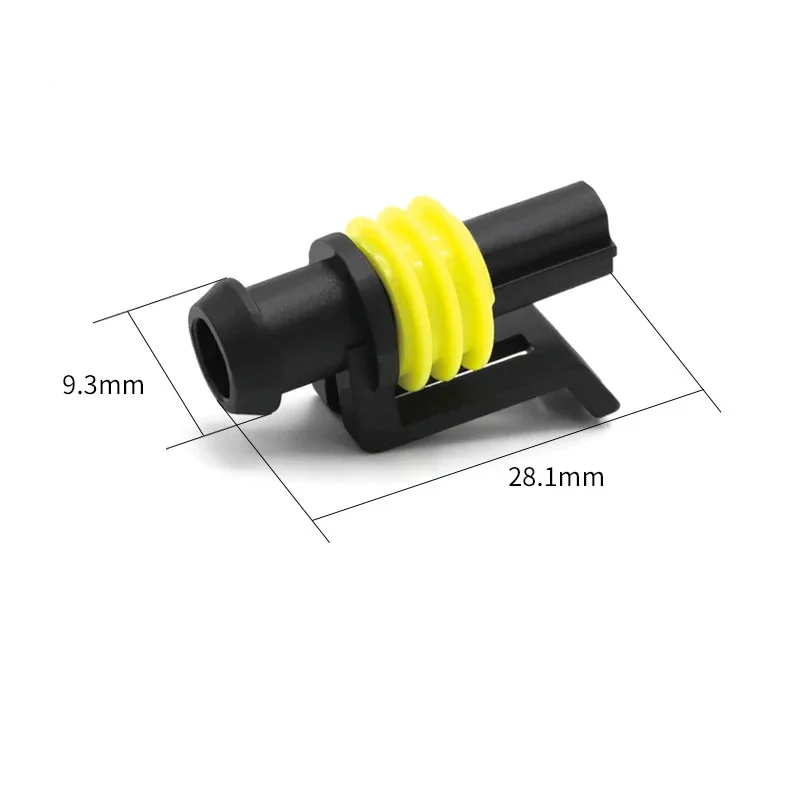 ชุดขั้วต่อกันน้ำ Sets1.5 20/50/100แอมป์1P/2P/3P/4P/5P/6P ตัวเชื่อมต่อรถยนต์ DJ7041-1.5-11/21 282080-1ขั้วต่อกันน้ำ