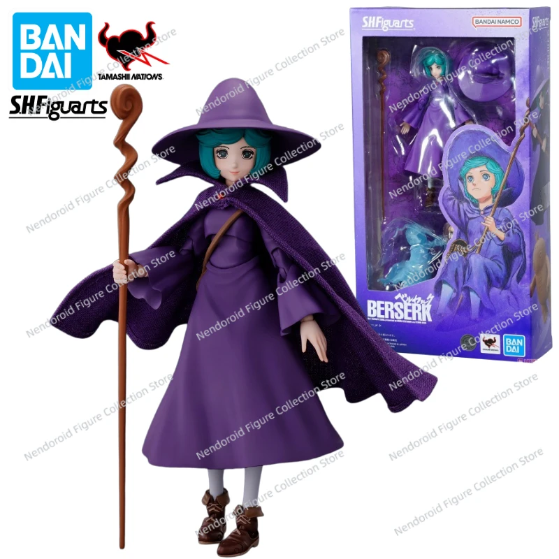 

100% Original Bandai In Stock S.H.Figuarts SHF Berserk Schierke Animation Action Figure Toy Gift Model Collection