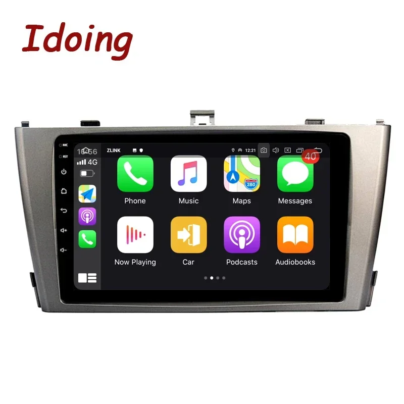 Idoing Android 12 Car Stereo for Toyota Avensis 3 2008-2015 | Wireless Apple CarPlay & Android Auto | GPS Navigation Head Unit |