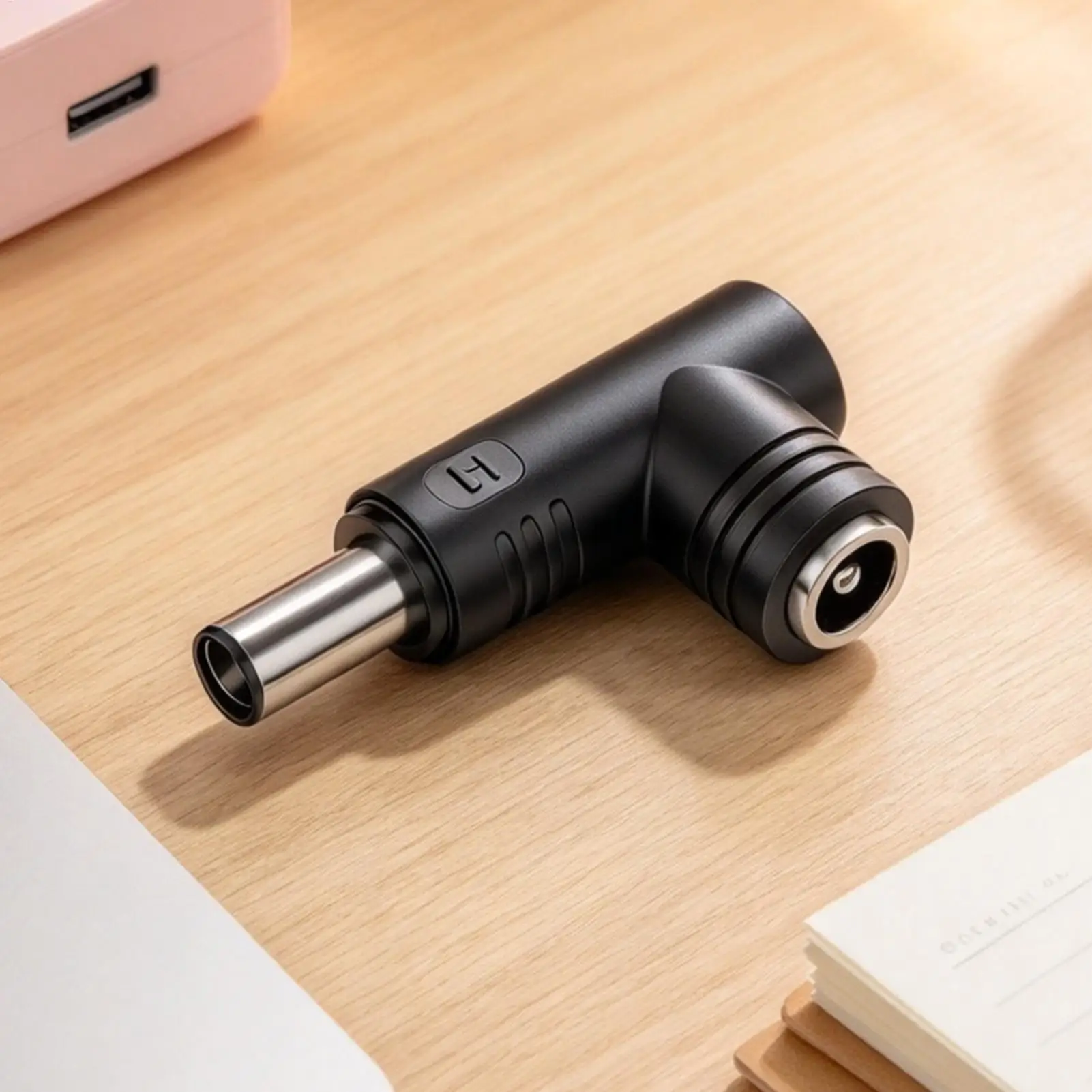 DC Converter Adapters Right Angle Female Charger Accessory 240W DC Converter Adapter For Women Men Adults Home Office Meeting