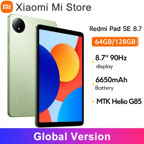 Xiaomi Redmi Pad SE 8.7인치 글로벌 버전 Mi 태블릿 MTK Helio G85 듀얼 스피커 Dolby Atmos ®   90Hz 디스플레이 6650mAh 배터리